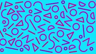 Crazy shapes pattern chaos shaking shake   4K animated motion background