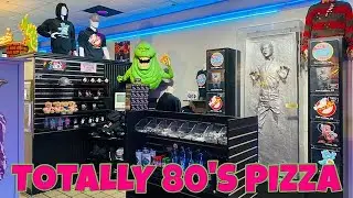 You Don't Have to Reach 88 Miles Per Hour to Visit the New Totally 80's Pizza  and Museum Location!