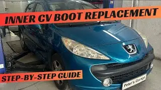 Замена внутреннего пыльника ШРУСа Peugeot 207