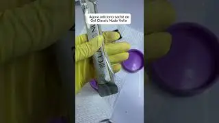 Misturinha para alongamento de unha em gel