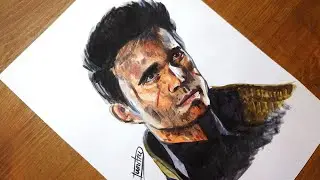 Watercolor Brush Pen is Mike for UNTIL DAWN | dumit3 arts Neo Albios