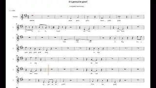 It's Gonna Be Good (Next to Normal) Harmony Guide All Parts