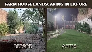 Farm house Landscaping in Lahore| Best Landscaping design | farm house landscaping