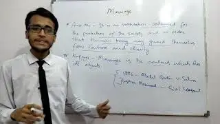 Marriage under Muslim Law | Islamic Personal Law | Part 1