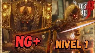 Rey de las marionetas en Nivel 1 y NG+ en Lies of P 💥 El Combate más Ajustado de mi Vida!!