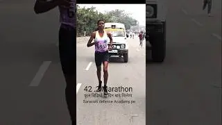 42.2 km running #lucknow #virel #marathon #girls #42.2 Marathon