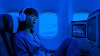 Airplane Cabin White Noise So Real It Feels Like Flying | Deep Sleep, Study & Relax