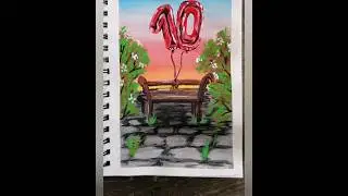 10 drawing☑️🤩How do you draw realistic balloons? #art #розфарбуювсенавколо