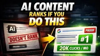 AI Content Does NOT Rank In 2026..Unless You Do THIS!