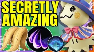 BIG ROOT on TRICK ROOM MIMKIYU is one of my Secret Favorites | Pokemon Unite