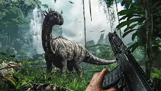 Survivre sur une île de dinosaures