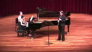 Dr. Lisa Oberlander, Clarinet - Grand Duo Concertant, Op  48 (Weber) Mvt. I. Allegro Con Fuoco