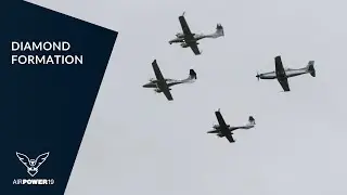 DIAMOND AIRCRAFT Formation (DA42/DA62/DART) | AIRPOWER19