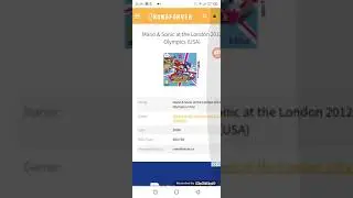 ROM of Mario And Sonic at London 2012 Olympics (Download Link in Desc)(This is for my sis StarKelly)
