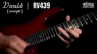 Vivaldi RV439 (Excerpt) &mdash; Jason Aaron Wood | ShredMentor