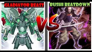 Bushi Beatdown vs Gladiator Beast - Edison Format Duel