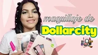 💄PROBANDO MAQUILLAJE DE DOLARCITY |Buenos o malos?#dollarcity
