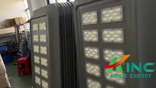 180W solar power☀️The street lamp frame has been assembled.www.kinco-energy.com