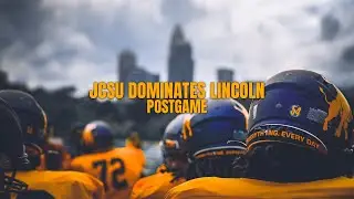 JCSU football DOMINATES Lincoln | Postgame | HBCUGameDay.com