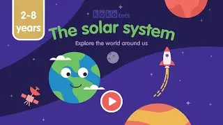 Solar system for kids. Featuring the dwarf planets and more