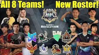 Mobile Legends - MPL MYANMAR SEASON 5 ALL TEAMS AND NEW ROSTERS!