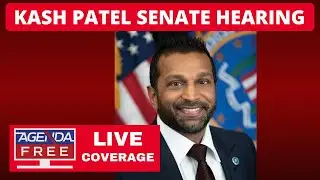 Kash Patel Senate Hearing - LIVE Breaking News Coverage