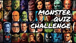 Guess The Movie Monster Quiz | How many can you get?  #horrorquiz #horrortrivia #monstertrivia