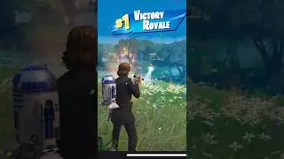 Luke Skywalker vs Storm Trooper 🔥 #fortnite #victory #royale #starwars