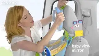 Taf Toys In-Car Play Center | Parent And Baby&rsquo;s Travel Companion, Keeps Both Relaxed While Driving