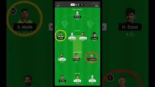 LAH vs PES | Pakistan Super League | T20 | GL Teams |  H2H | Small League | C & Vc | Dream11