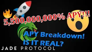 WAGMI - Jade Protocol's Insane 5,500,000,000% APY Breakdown!  Is it truely 5.5 BILLION %?? $JADE