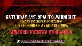ICP's 3 RING LIVE CONCERT EXTRAVAGANZA!!