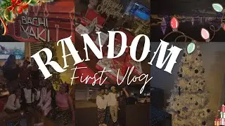 Random First Vlog | school life, winter break, girl maintenance, Christmas parties/festivities.