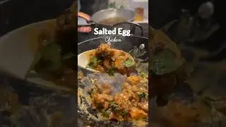 Salted Egg Chicken | Ayam Masak Salted Egg👩🏻&zwj;🍳#fyp  #saltedegg #easyrecipes #ayamsaltedegg #yummy