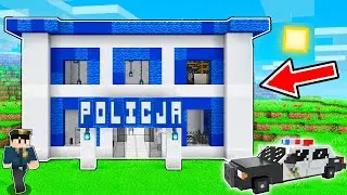 ZBUDOWAŁEM KOMISARIAT POLICJI w MINECRAFT!