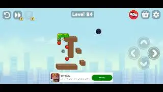 Snake Puzzle Slither to Eat  Level 84 walkthrough Solution | Gameplay 