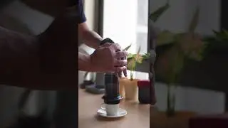 Aeropress Espresso with Flow Control Valve #aeropress #espressolove #crema #espressolovers