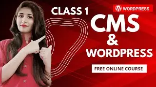 What is a CMS ?Content Management System|WordPress Course Class 1|Humaira Chohan #wordpresstutorial