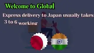 Courier Charges From Delhi to Japan Per Kg | Fast & Affordable Shipping 🇯🇵 | Global India Express