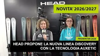 HEAD propone la nuova linea di sci Discovery con tecnologia Auxetic