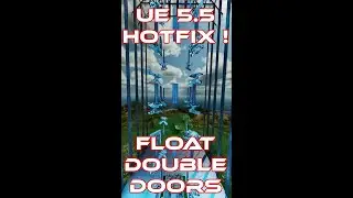 hotfix floating double doorframes on tek ceilings !! ARK ASCENDED