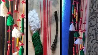 Empty thread spool craft | best out of West spool woolen jhumer | MDR art & craft
