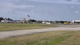 PHI Bell 407s repositioning to old pads at HQ in Lafayette, LA