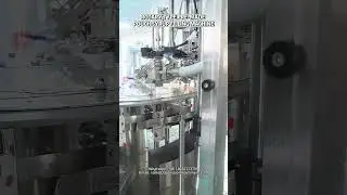 Rotary pre-made pouch syrup filling machine