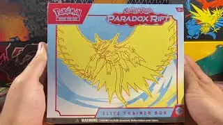 INSANE PULLS!!! Paradox Rift Roaring Moon Elite Trainer Box Opening!