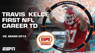Travis Kelce's FIRST NFL TOUCHDOWN vs. Miami in 2014 👏 | Iconic Moments