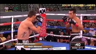 [ Boxing fight 2016 ]Arthur Villanueva Second Round Knockouts Juan Jimenez II- Highlights