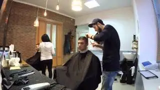 Time-Lapse.Barber shop TOP-CHOP
