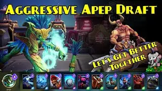 Aggressive Apep Draft Gameplay & Tips | New Player Guide BEST FREE Game Minion Masters
