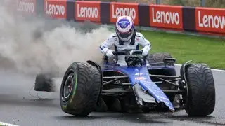 All Williams CRASHES in F1 2024 Season (REUPLOAD)